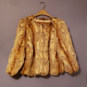 Michael Kors faux fur coat
